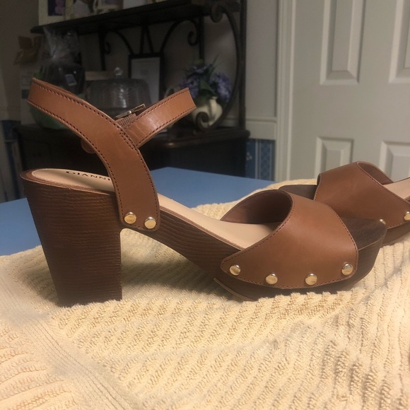 Gianni Bini brown ankle strappy platform 7m - Picture 5 of 6